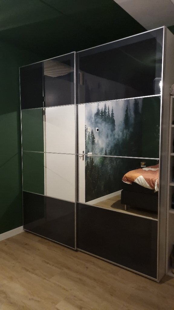 Ikea Pax kast schuifdeuren (200x236)!, Ophalen, Gebruikt, 50 tot 100 cm, Minder dan 100 cm
