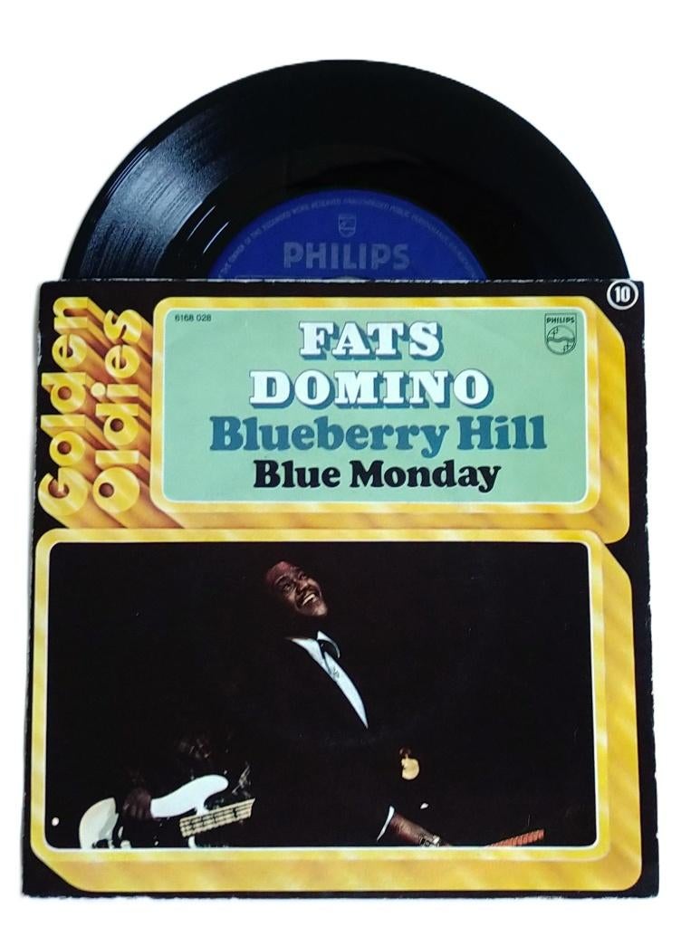Fats Domino - Live: Blueberry hill / Blue monday (BE1978), Cd's en Dvd's, Vinyl Singles, Verzenden, 7 inch, Single, Zo goed als nieuw