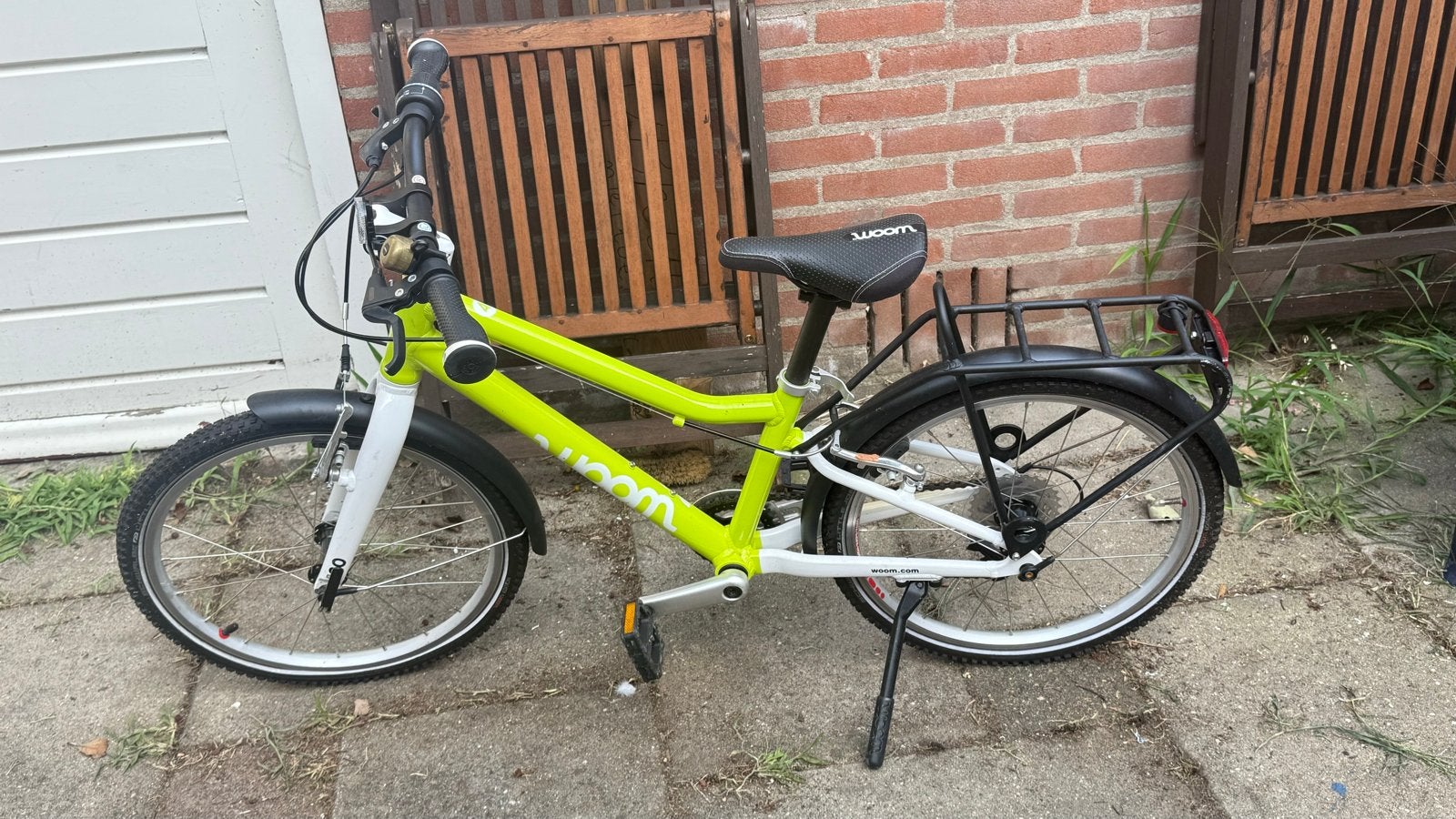 WOOM 4 kinderfiets 20 inch – 7 versnellingen – groen, Fietsen en Brommers, Fietsen | Kinderfietsjes, Ophalen, Zo goed als nieuw