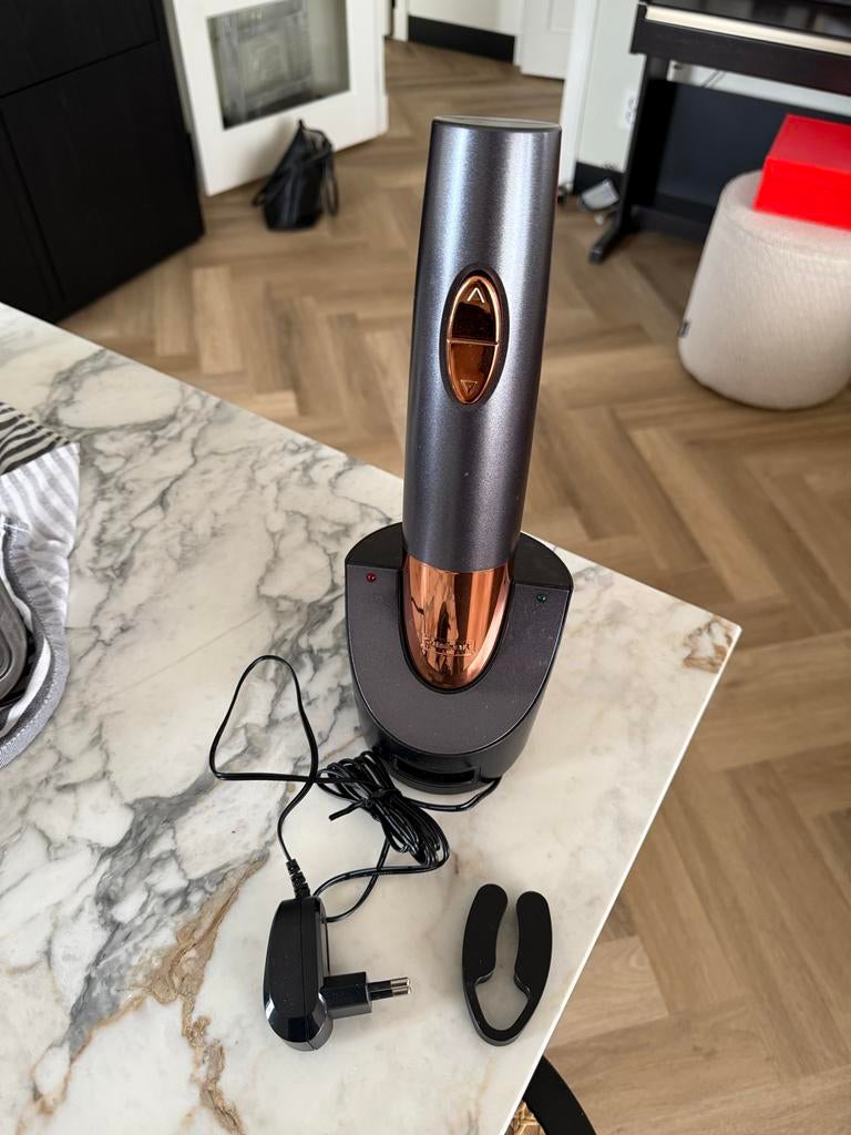 Cuisinart automatische wijnopener, Huis en Inrichting, Keuken | Keukenbenodigdheden, Ophalen of Verzenden, Metaal, Grijs, Overige merken
