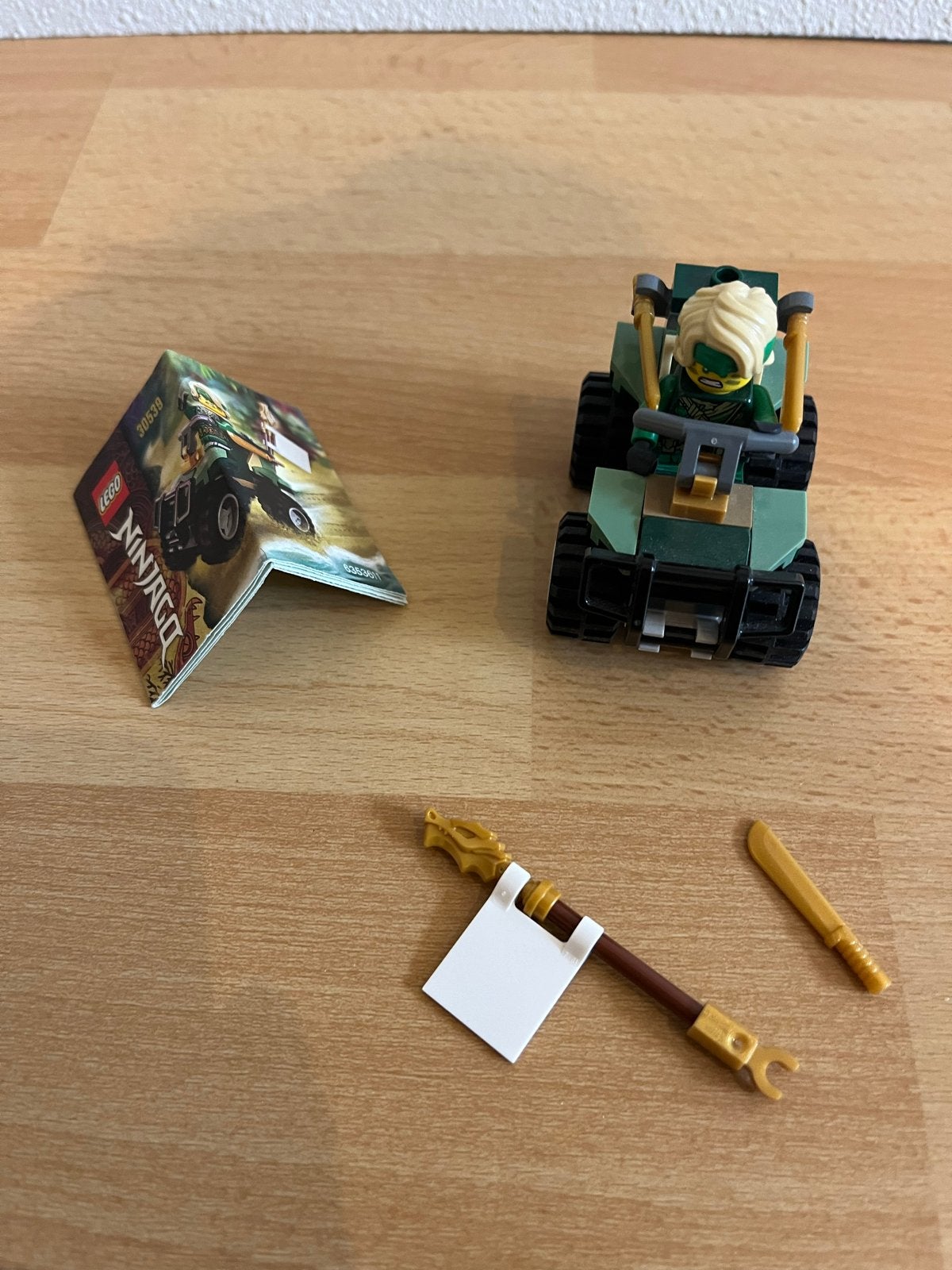 Lego Ninjago 30539 Lloyd's Jungle Buggy met minifiguur, Lego, Ophalen of Verzenden, Zo goed als nieuw, Compleet