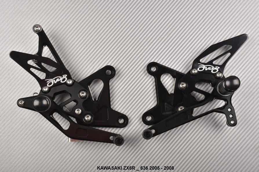 Verstelbare remschakelset KAWASAKI ZX6R ZX6RR 636 2005 2008, Ophalen of Verzenden, Nieuw