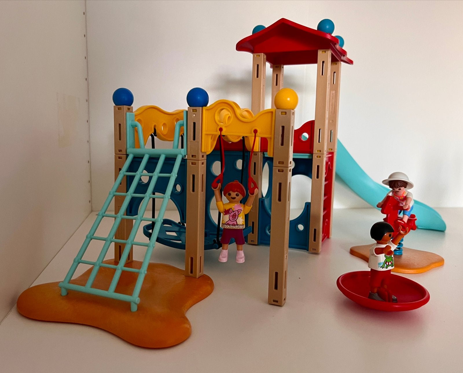 9423 Playmobil speeltuin, Complete set, Overige typen, Zo goed als nieuw, Family fun