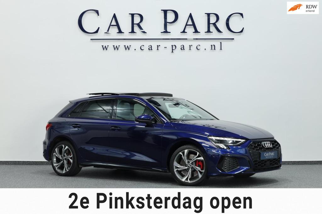 Audi A3 45 TFSIe S Edition 3x S-line LED/VIRTUAL/SFEER/PANO/, Auto's, Audi, Gebruikt, Euro 6, 150 pk, Blauw