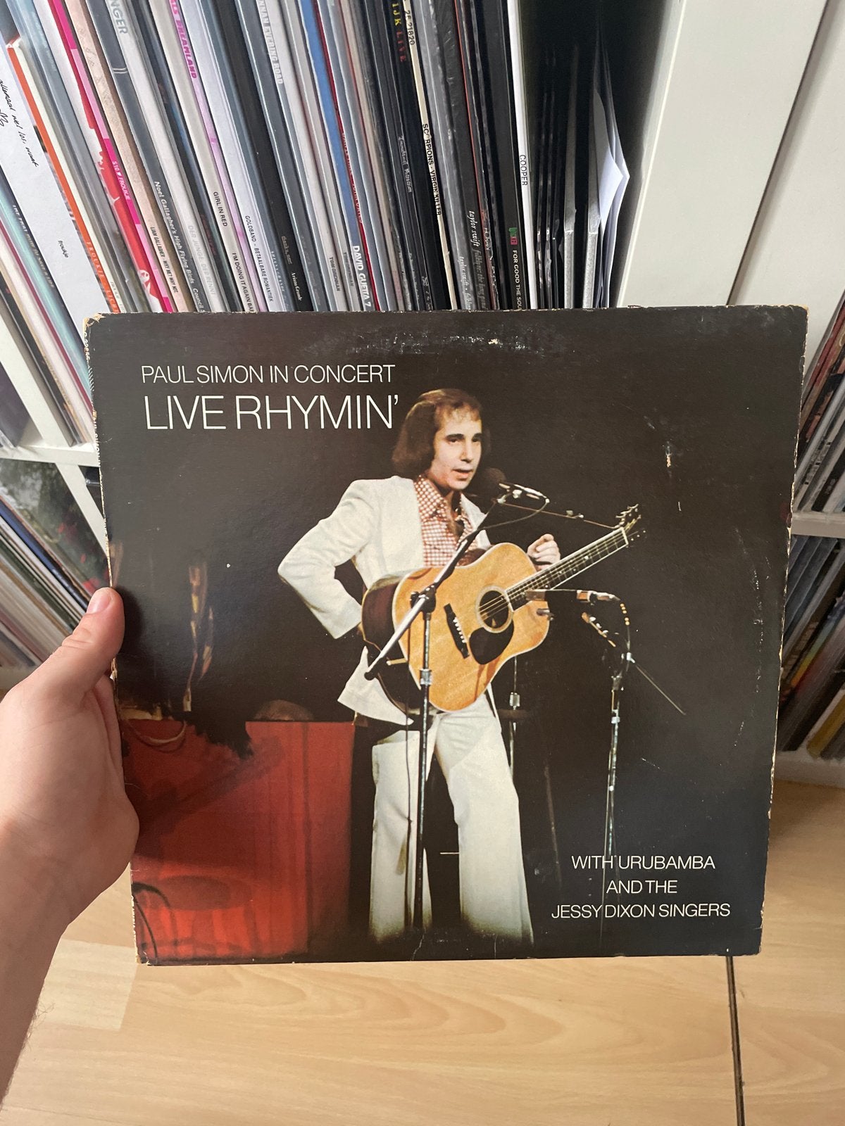 Paul Simon - Live Rhymin' (LP), LP, Gebruikt, Pop, Ophalen of Verzenden