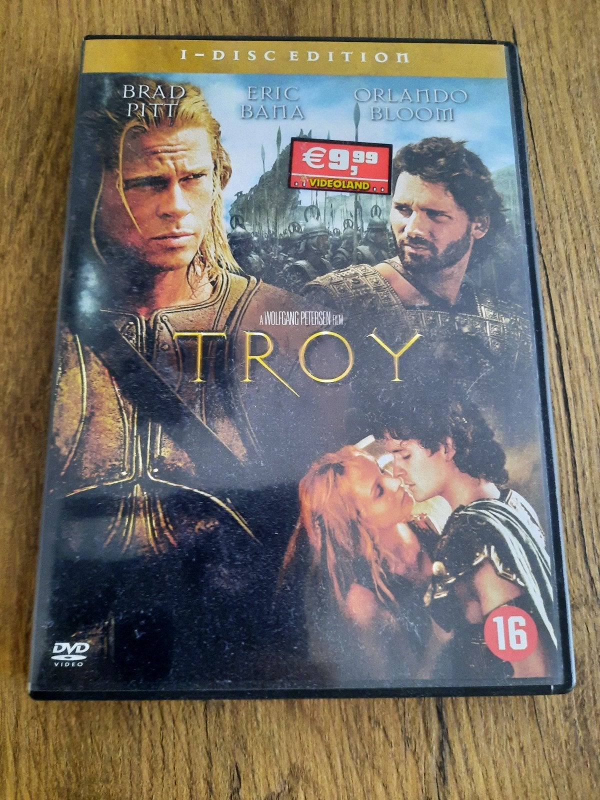Troy I-Disc Edition DVD - Brad Pitt en Orlando Bloom, Vanaf 16 jaar, Nederlands, Actie, Ophalen of Verzenden
