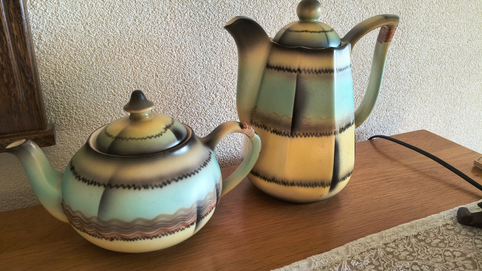 Art Deco Koffie- en Theepot uit de jaren '20, Ophalen of Verzenden