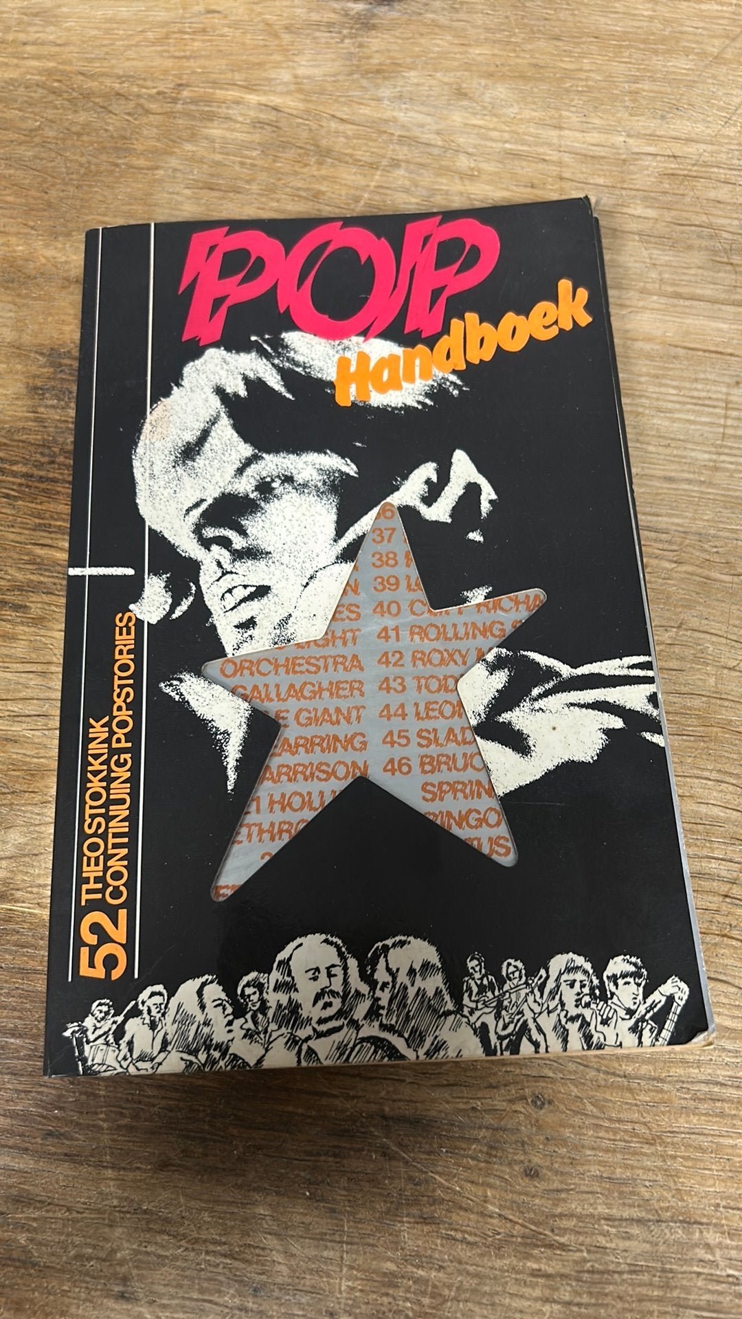 Pop Handboek 1977. Theo Stojkink., Eén persoon