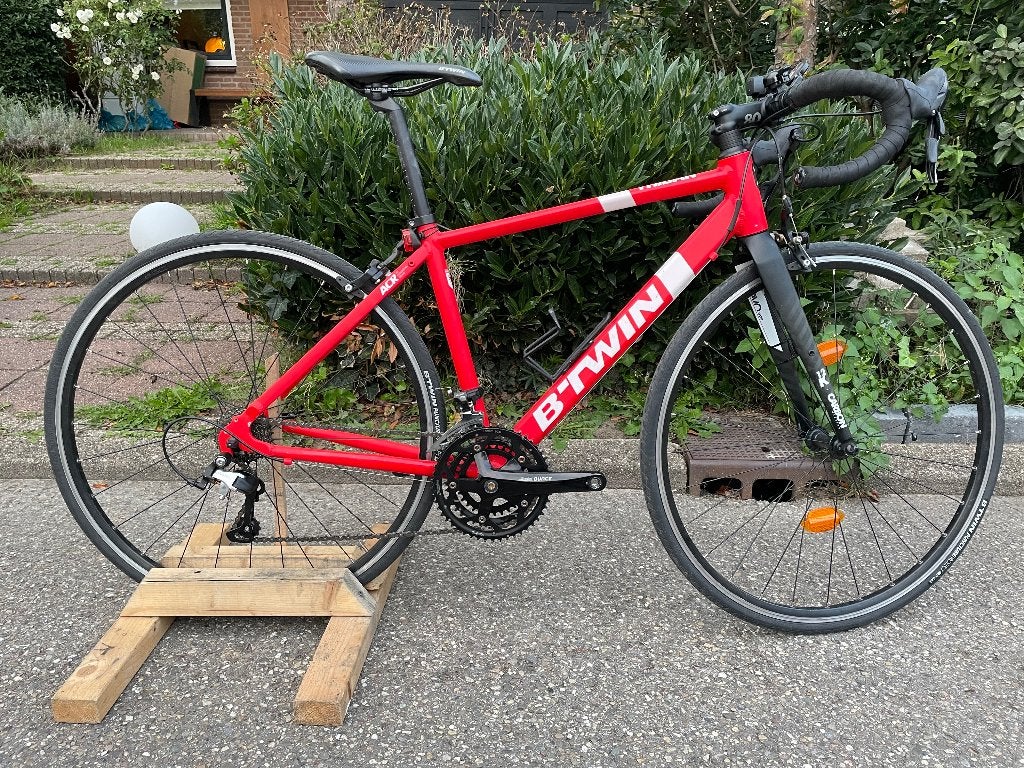 BTWIN triban 500 - XS (150-164cm), Fietsen en Brommers, 28 inch, Velgrem, Aluminium, Minder dan 49 cm