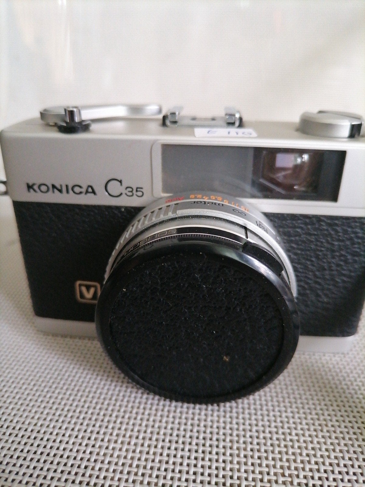 Vintage Konica C 35 foto camera, Ophalen of Verzenden, Gebruikt, Compact, Konica