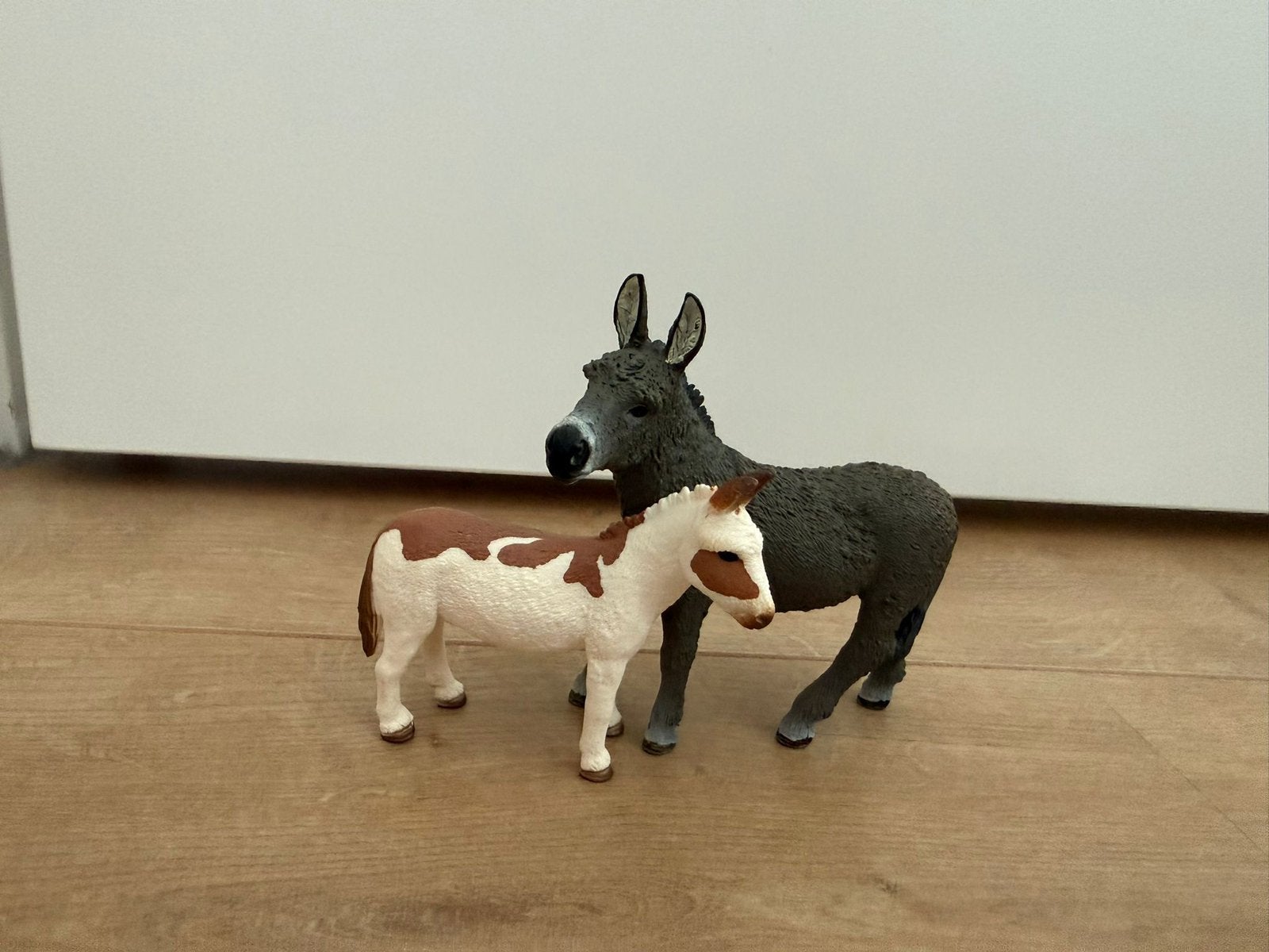 Schleich ezels, Ophalen of Verzenden, Zo goed als nieuw