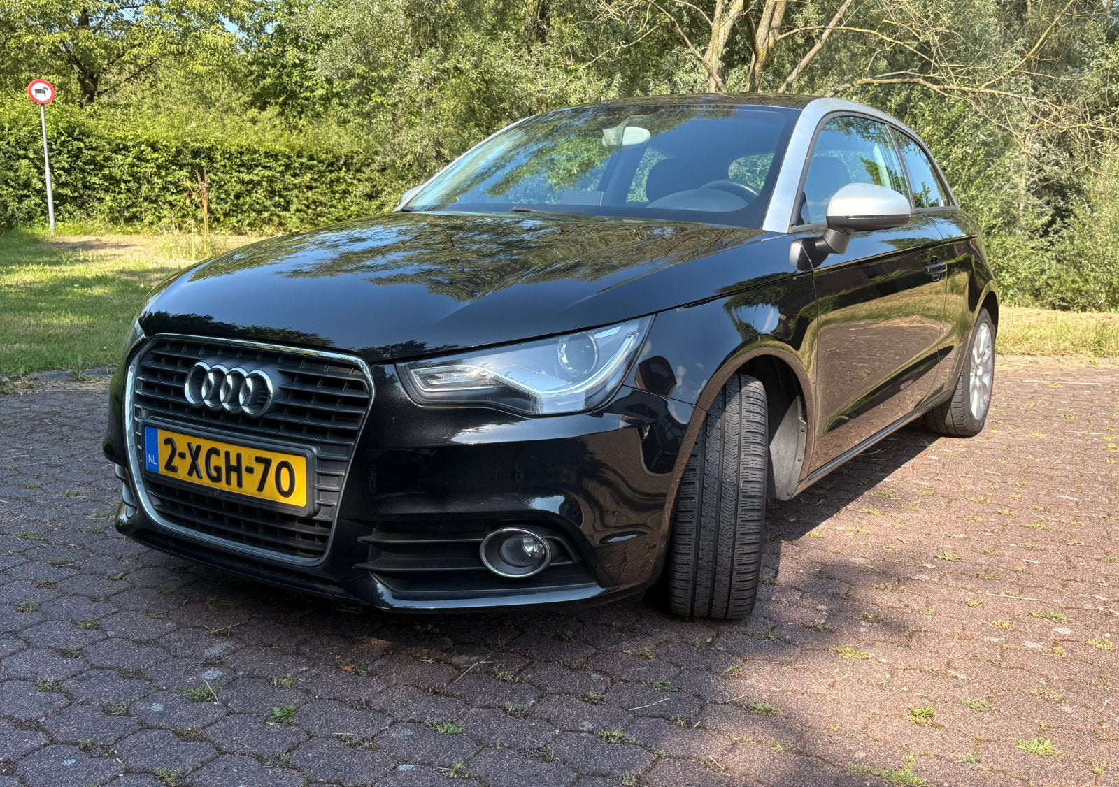 Audi A1 1.4 Tfsi 90KW S-tronic 2011 Zwart, Auto's, Audi, A1, 4 cilinders, 4 stoelen, 1200 kg
