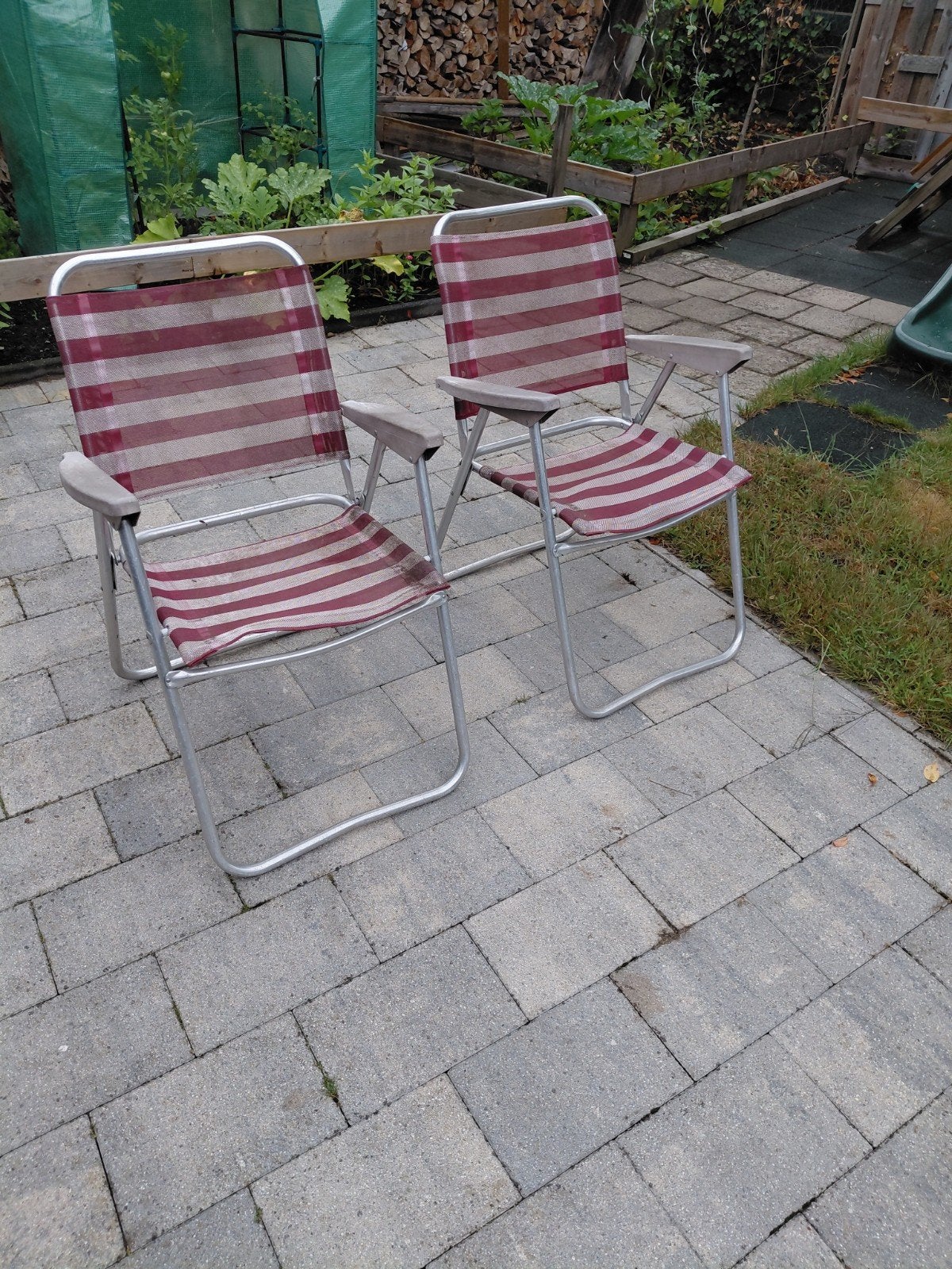 tuinstoelen gratis, Ophalen of Verzenden, Gebruikt, Kunststof