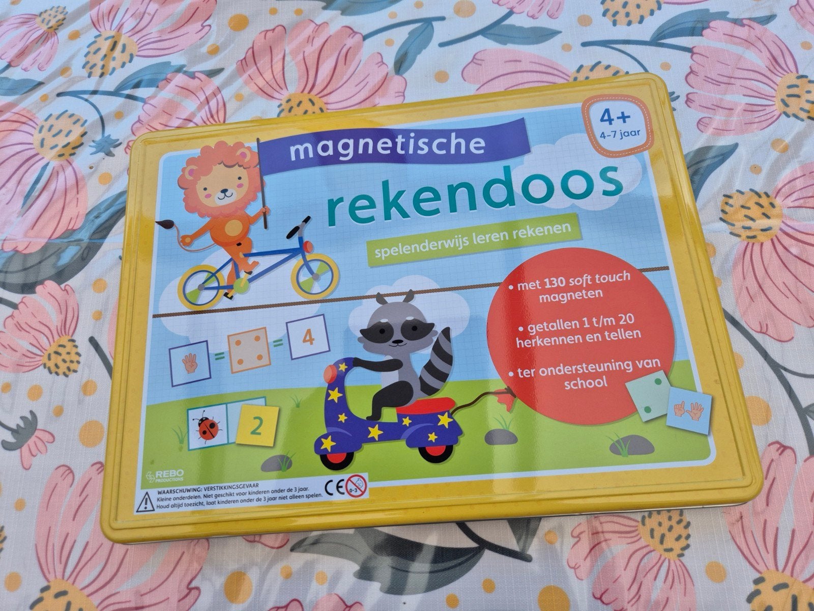 magnetische  rekendoos, Ophalen