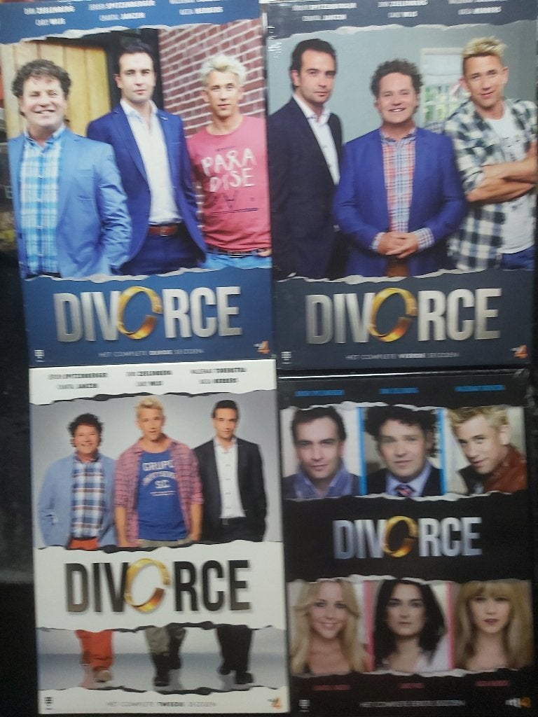 divorce 1 t/m 4  compleet, Cd's en Dvd's, Gebruikt, Alle leeftijden, Komedie, Seizoen 2
