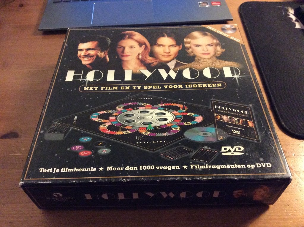 Hollywood. Het TV en Film Spel voor Iedereen. Rubinstein, Vijf spelers of meer, Ophalen of Verzenden, Gebruikt, Rubinstein