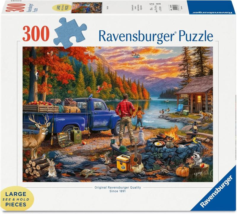 Ravensburger - Sunset Lake - 300XL stukjes, Ophalen of Verzenden, Minder dan 500 stukjes, Nieuw, Legpuzzel