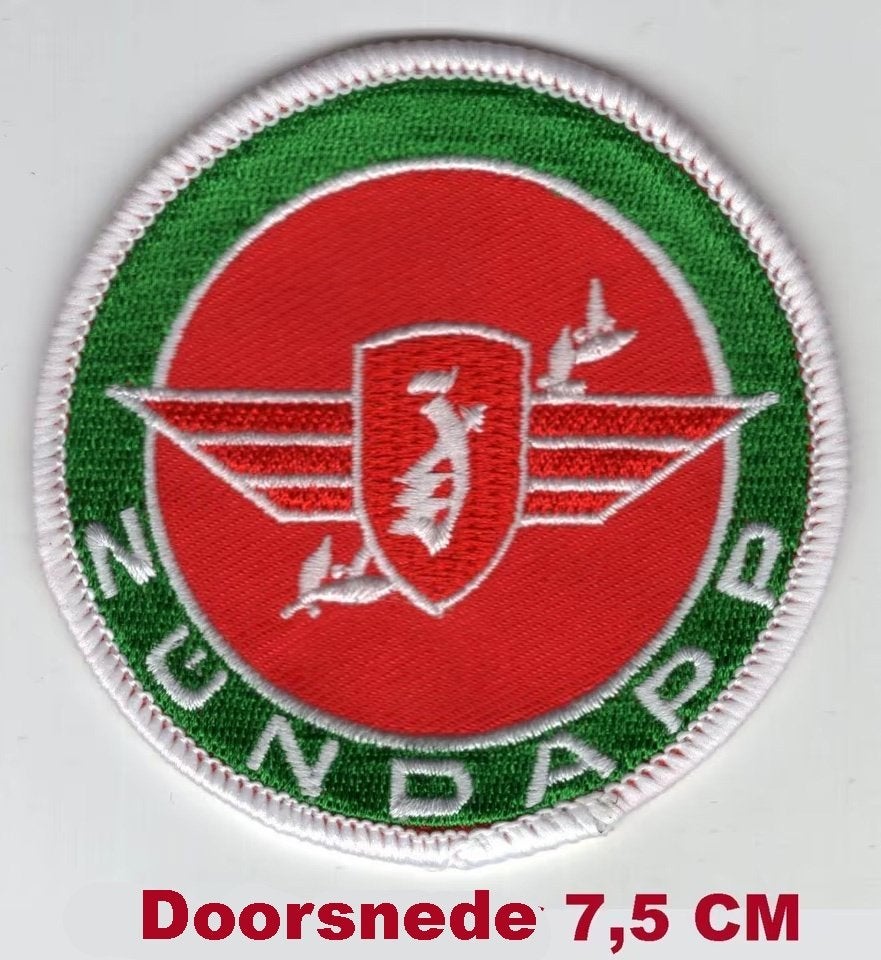 ZUNDAPP patch logo groen voor KS 50 100 125 517 CS GT GTS, Verzenden, Nieuw