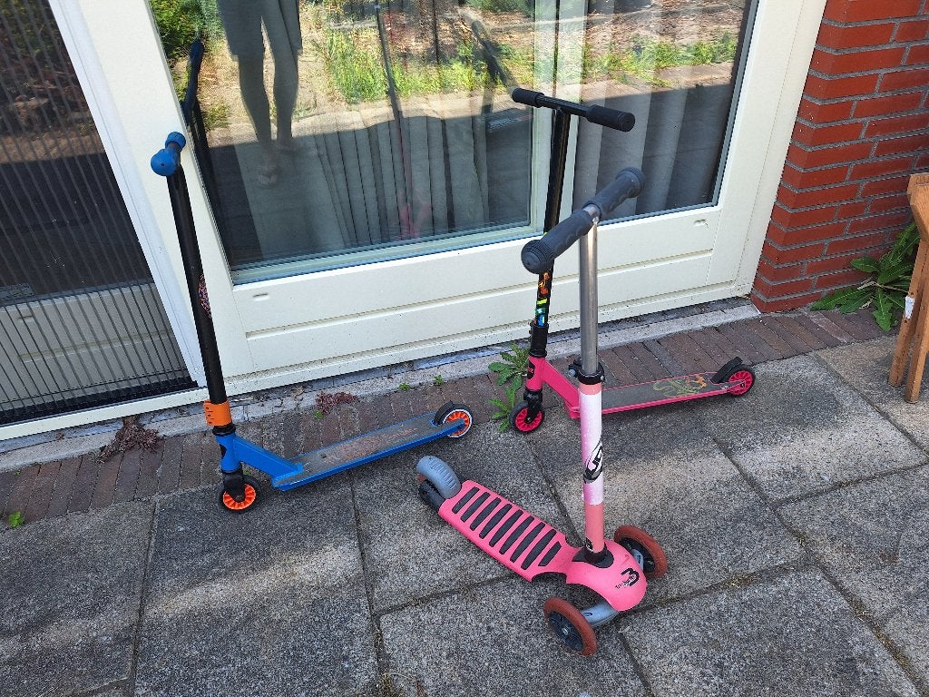 (stunt) stepjes, Ophalen, Gebruikt, Gewone step, Nijdam