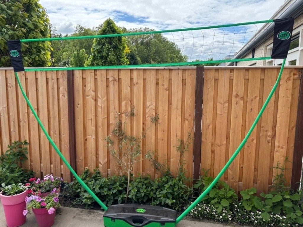 Draagbaar Badminton/Volleybal/Tennis net. Zo goed als nieuw., Ophalen of Verzenden, Zo goed als nieuw