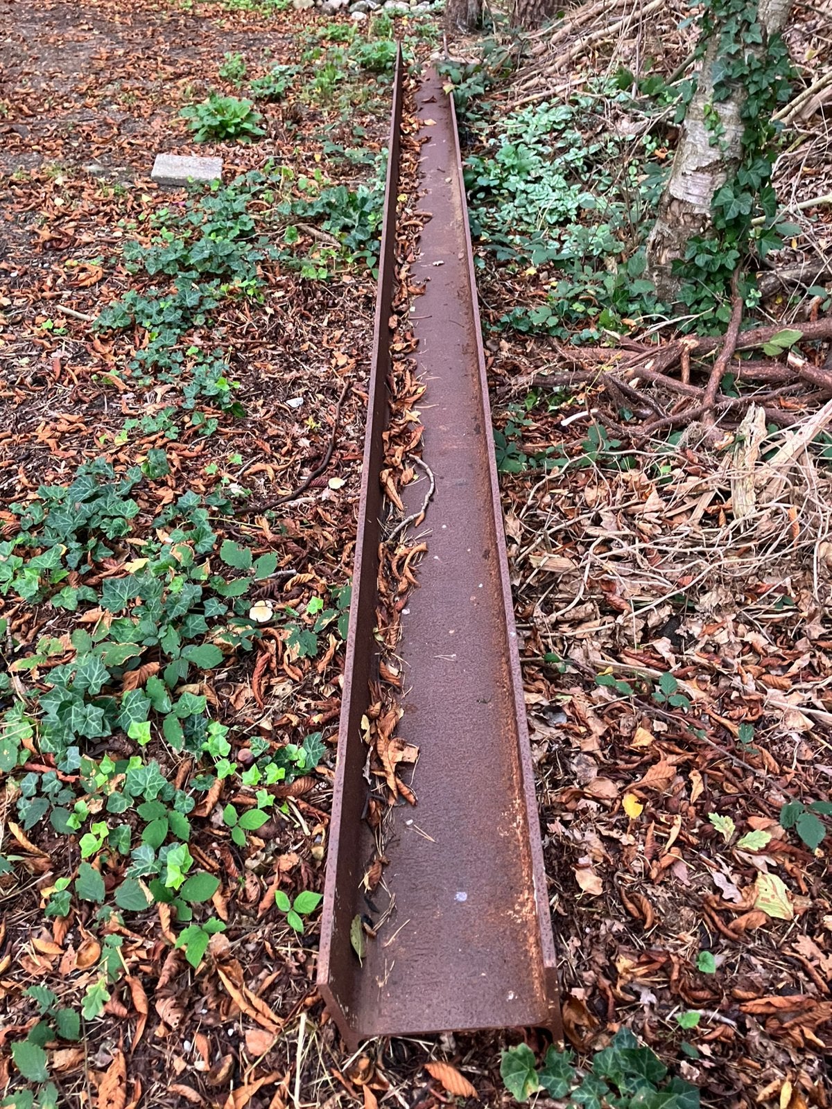 Gebruikte stalen balk, U-profiel, lente 540cm, Ophalen, Gebruikt