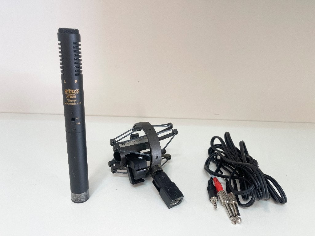Audio Technica ATR25 Stereo Condenser Video/Recording Mic, Overige merken, N, At, Overige soorten