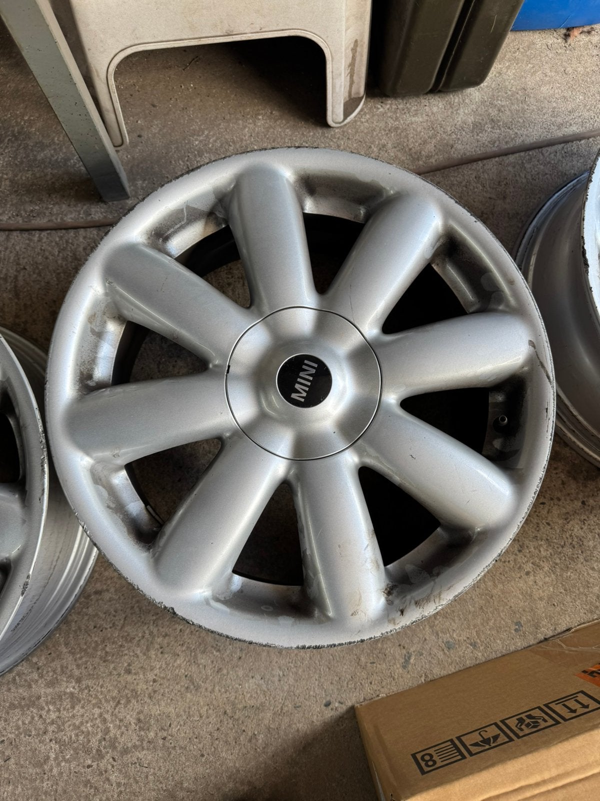 Velgen mini cooper 17 inch, Auto-onderdelen, Banden en Velgen, Velg(en), Zomerbanden, 17 inch, 205 mm, Personenwagen, Gebruikt