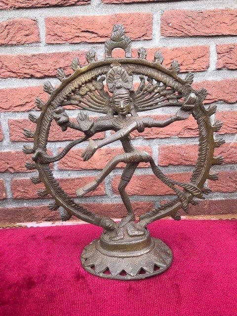 bronzen beeld, SHIVA NATARAYA, Ophalen of Verzenden, Brons