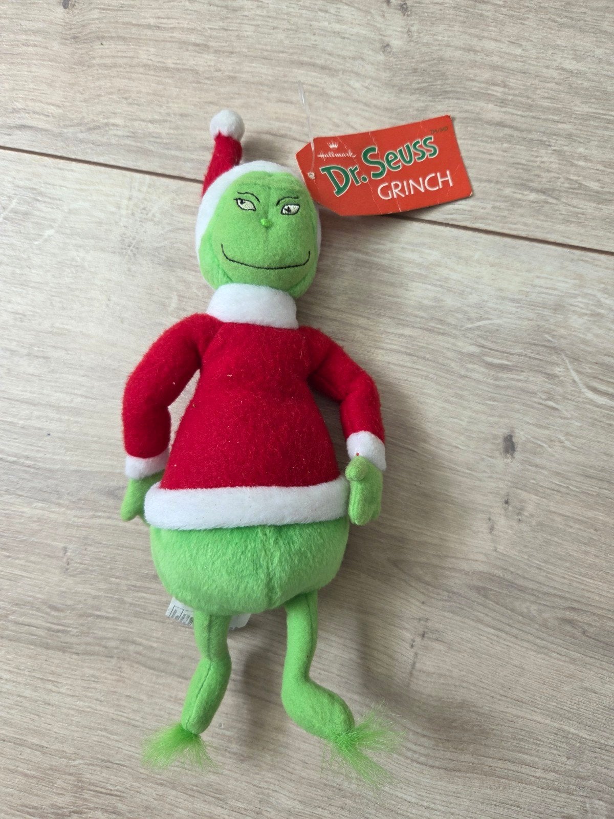 Grinch Knuffel Hallmark 1998 met Label, Verzamelen, Ophalen, Zo goed als nieuw, Overige typen