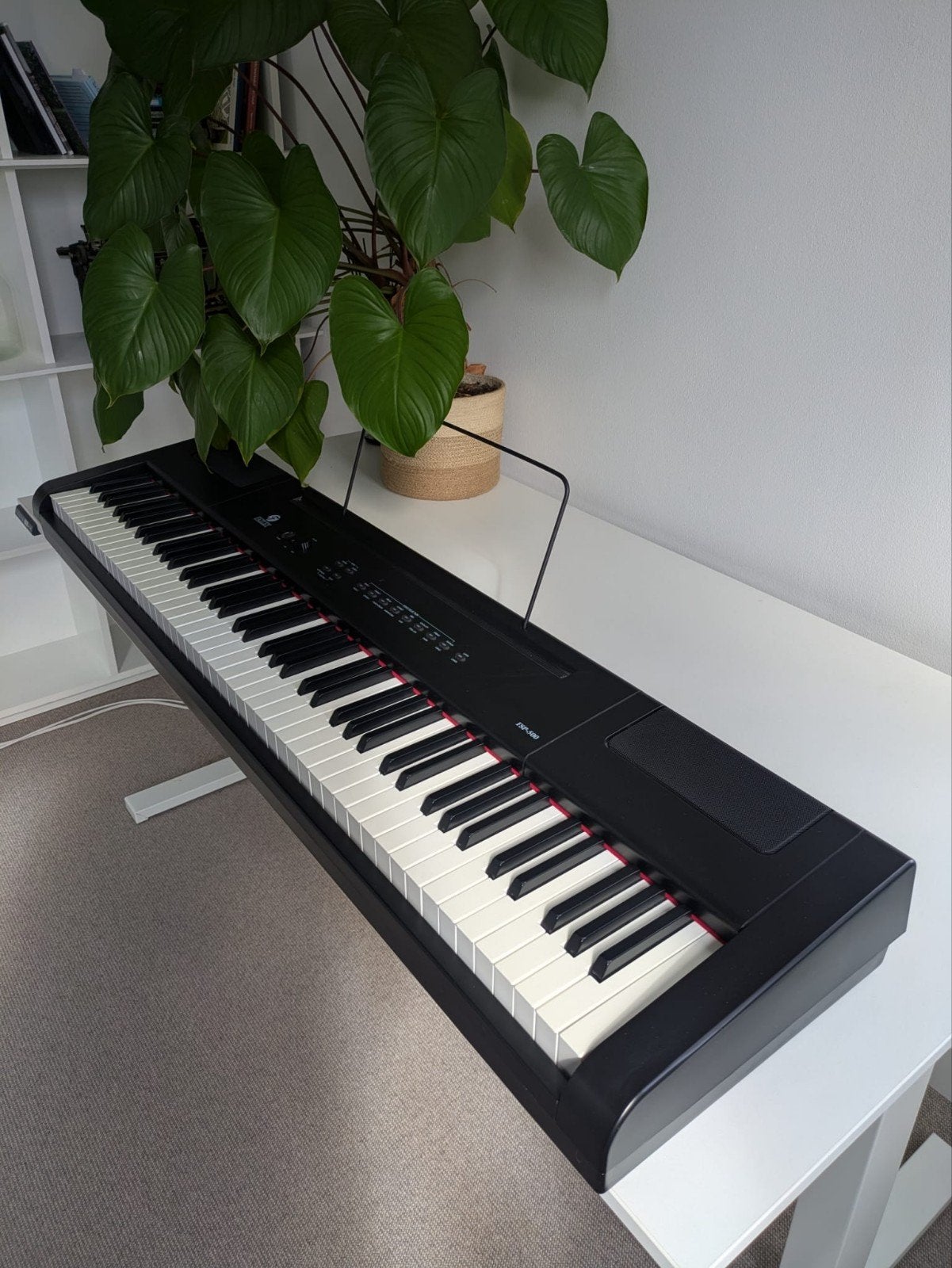 Fazley FSP-500 Digitaal Piano met koptelefoon en pedaal, Ophalen, Zwart, Digitaal, Zo goed als nieuw