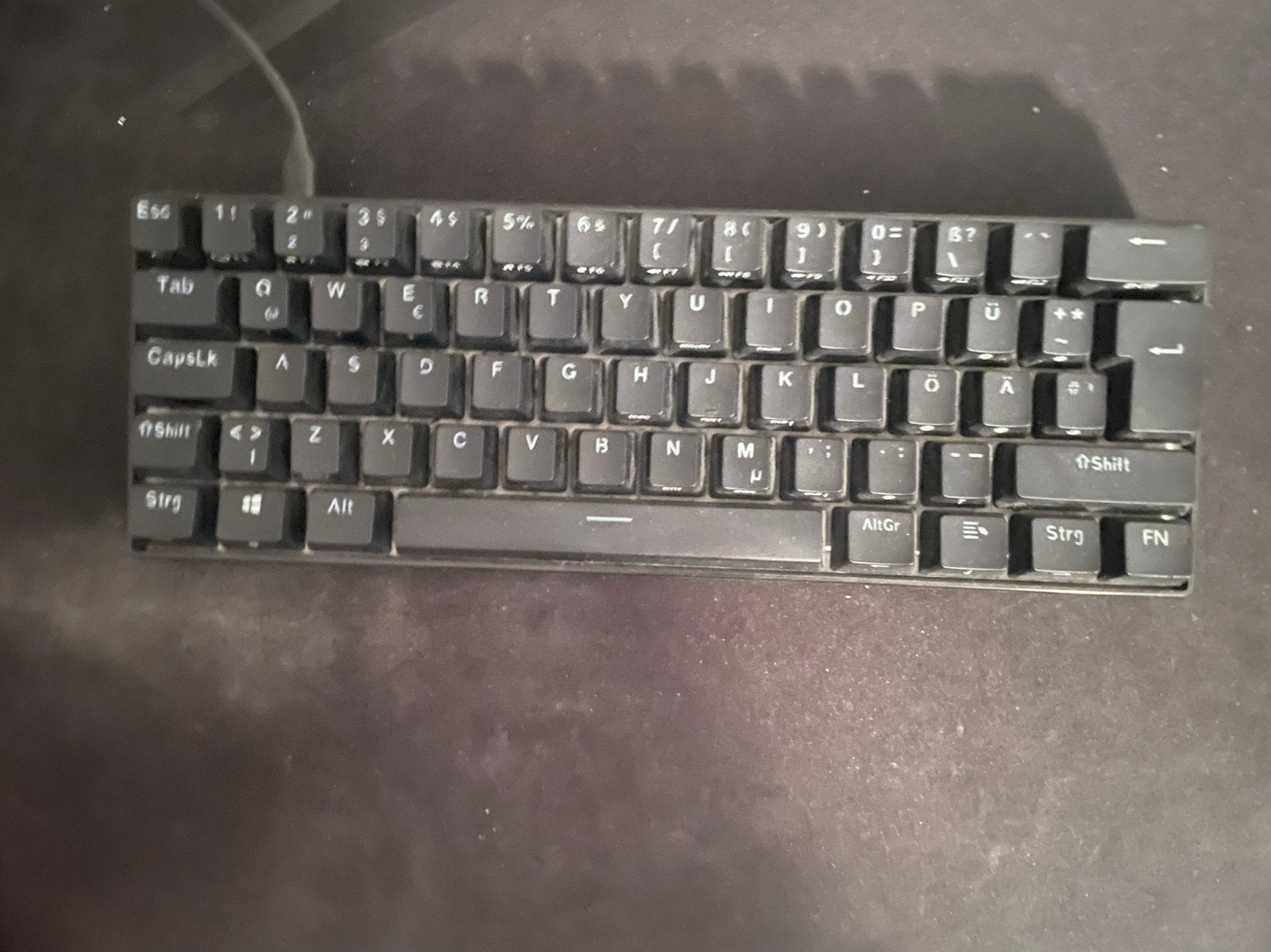 Royale kludge rk61 mechanical keyboard, Computers en Software, Ophalen, Zo goed als nieuw