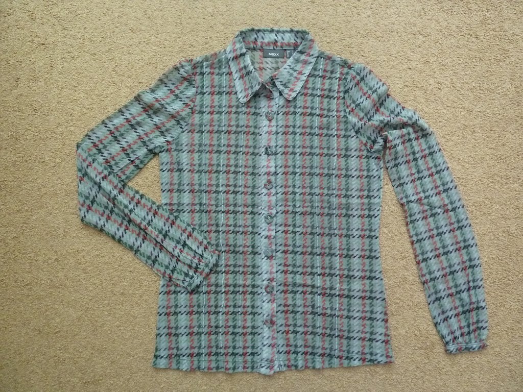 Mexx blouse groenige travelstof mt S splinternieuw, Kleding | Dames, Ophalen of Verzenden, Nieuw, Overige kleuren