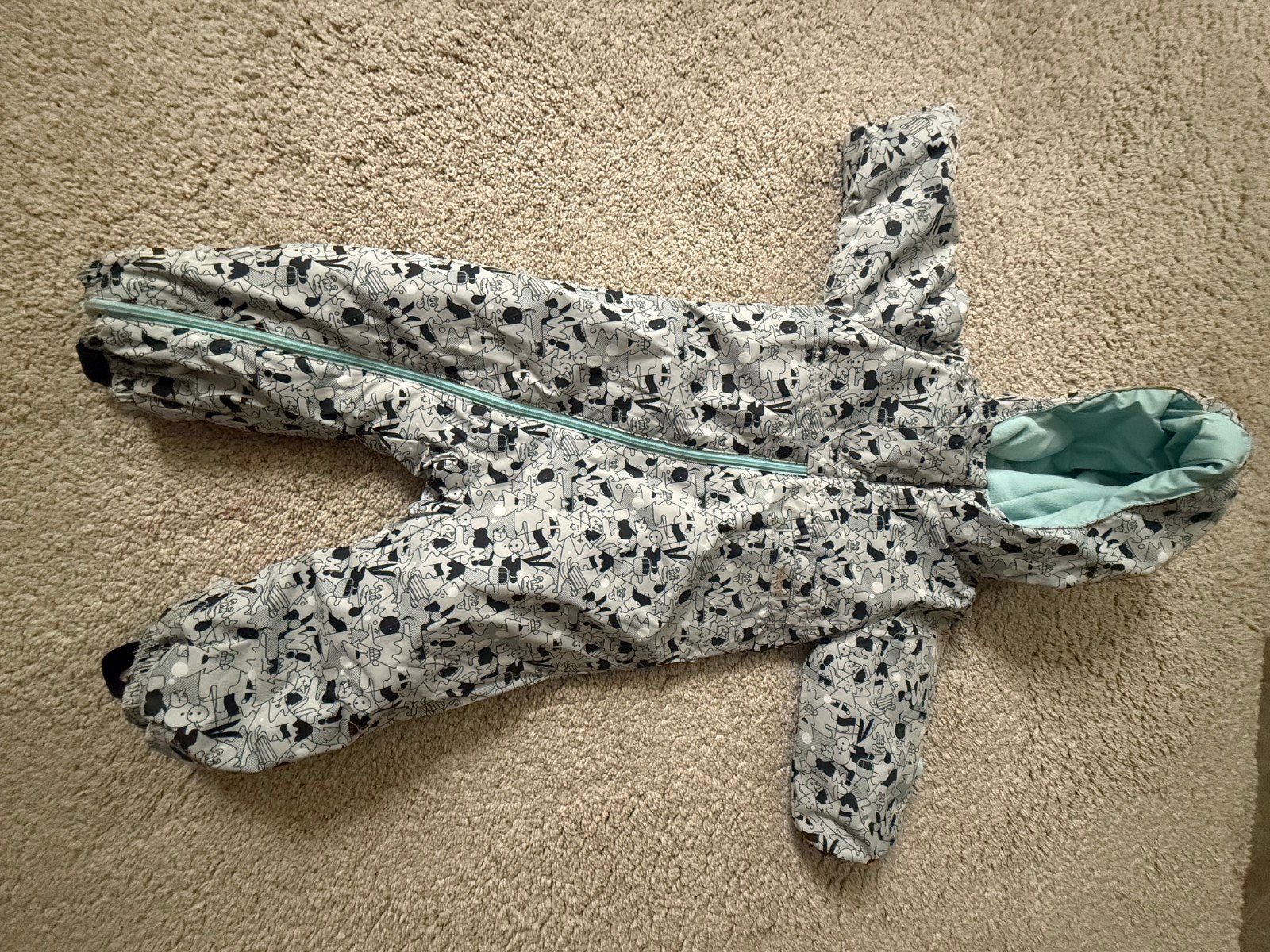 Decathlon Wedze ski-overall baby (2-3 jaar), Ophalen, Zo goed als nieuw, Decathlon, Jongen of Meisje