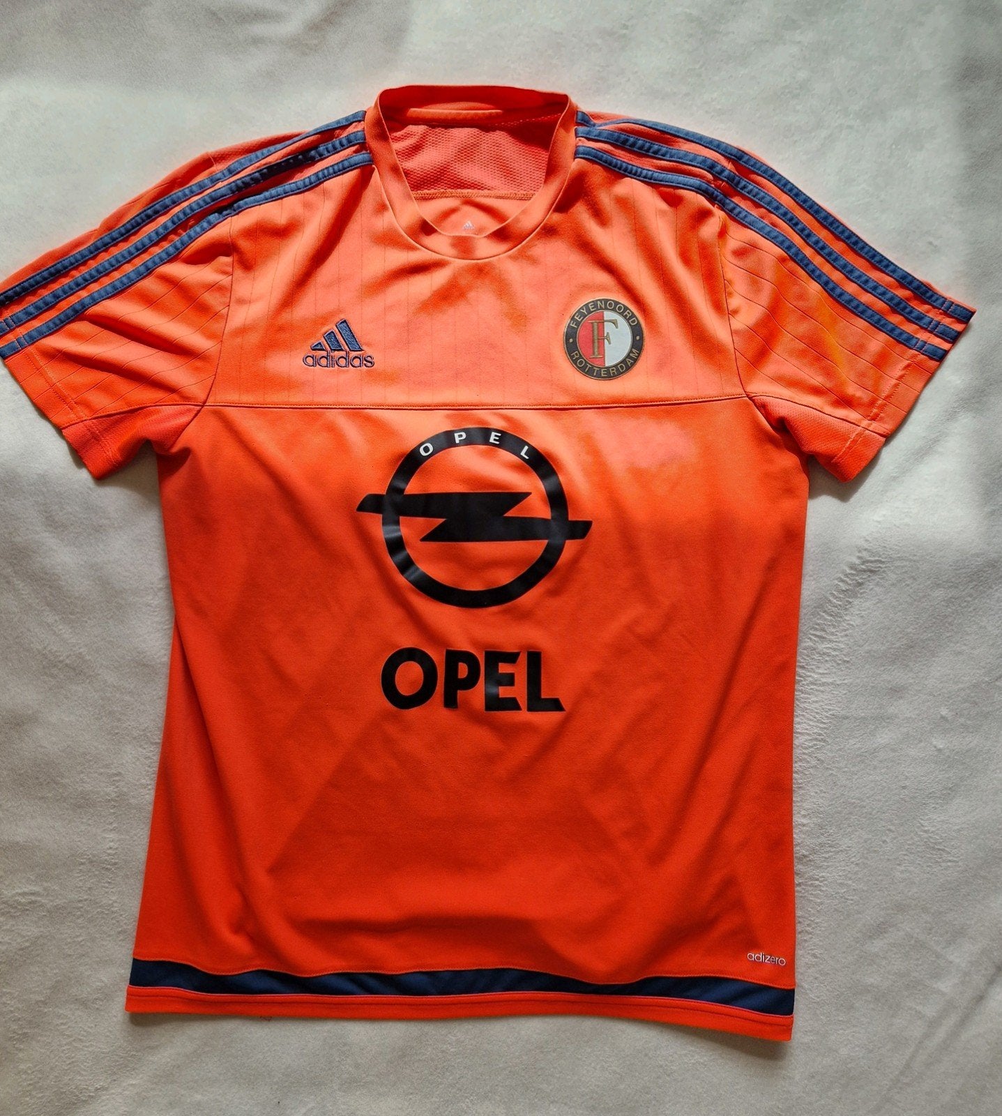 Feyenoord shirt, Maat 52/54 (L), Oranje, Ophalen of Verzenden, Adidas