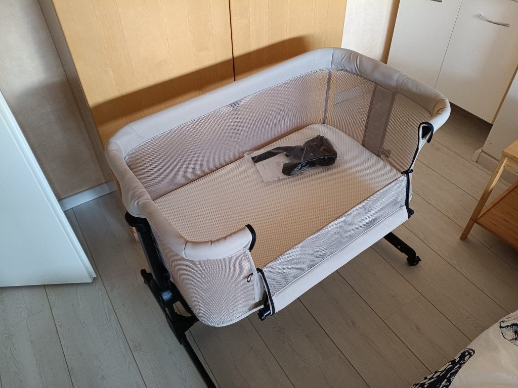 Jens slaapwiegje/co-sleeper, Ophalen of Verzenden, Zo goed als nieuw, Wieg