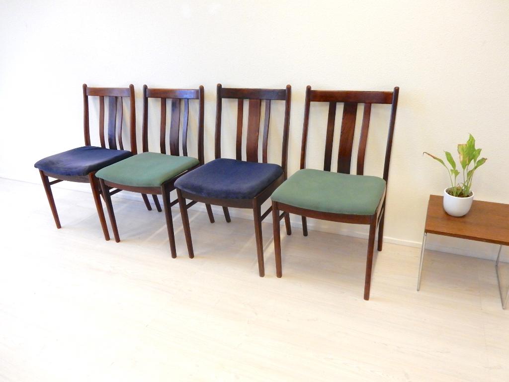 Vintage Stoel Eetkamerstoel Jaren 60 Design Palissander, Huis en Inrichting, Stoelen, Gebruikt, Overige kleuren, ., Vintage