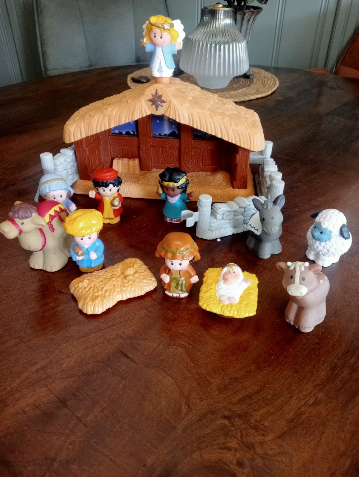 Little People kerststal met licht en geluid, Ophalen of Verzenden