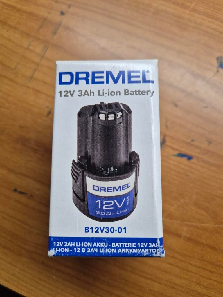 Dremel 12V 3Ah Li-ion Accu B12V30-01 voor Dremel 8260, Ophalen of Verzenden, Nieuw