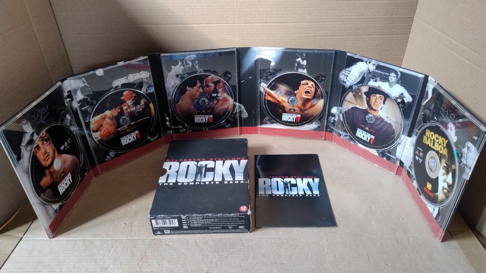 Rocky: The Complete Saga 6 DVD Boxset - Actieklassiekers, Bonusmateriaal, Nederlands, Actie, Ophalen of Verzenden