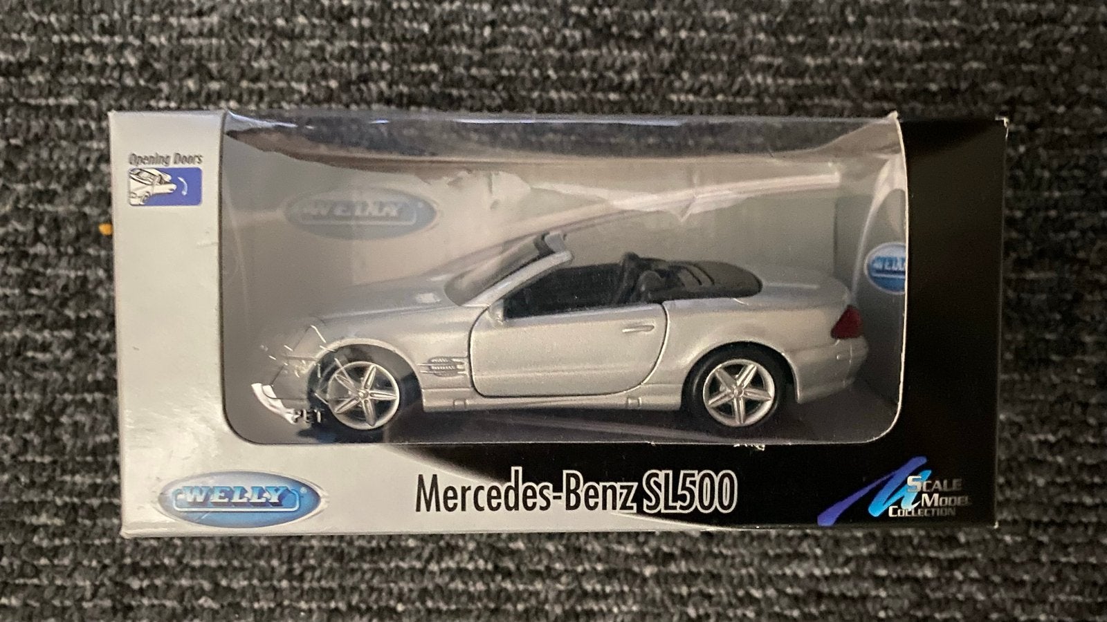Welly Mercedes-Benz SL500 Modelauto - Nieuw in Doos, Ophalen of Verzenden, Nieuw, Auto