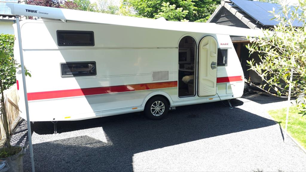 KABE Ametist 560GLE B14 STAPELBED bj. 2023 winterhard &airco, Rondzit, Vast bed, Kabe, Particulier