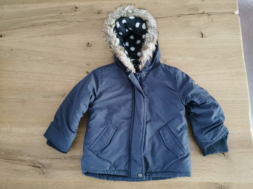 Meisjes winterjas maat 80, Zeeman, Meisje, Ophalen of Verzenden, Zo goed als nieuw