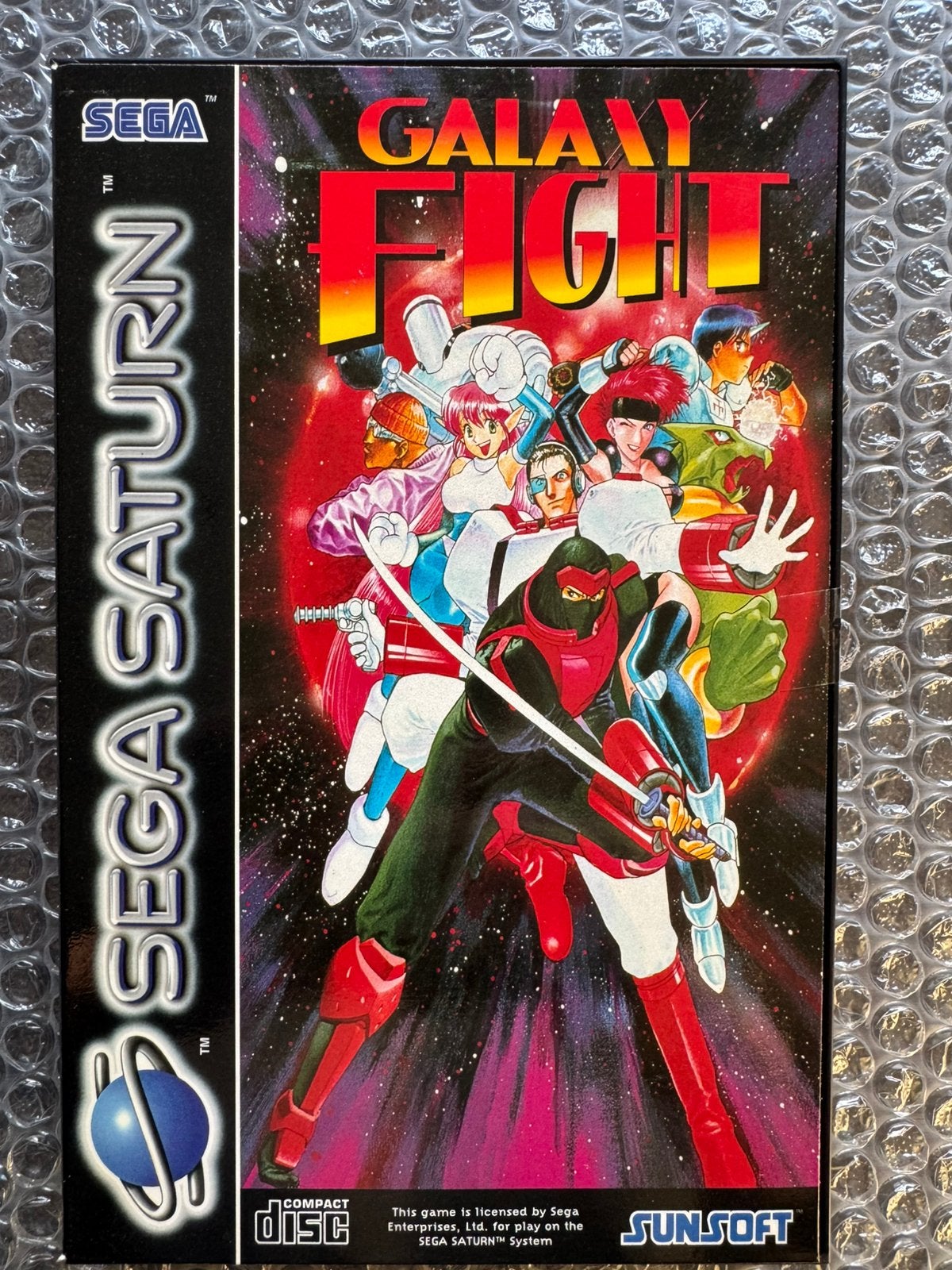 Galaxy Fight Sega Saturn perfect condition, Vanaf 18 jaar, Vechten, 2 spelers, Ophalen of Verzenden