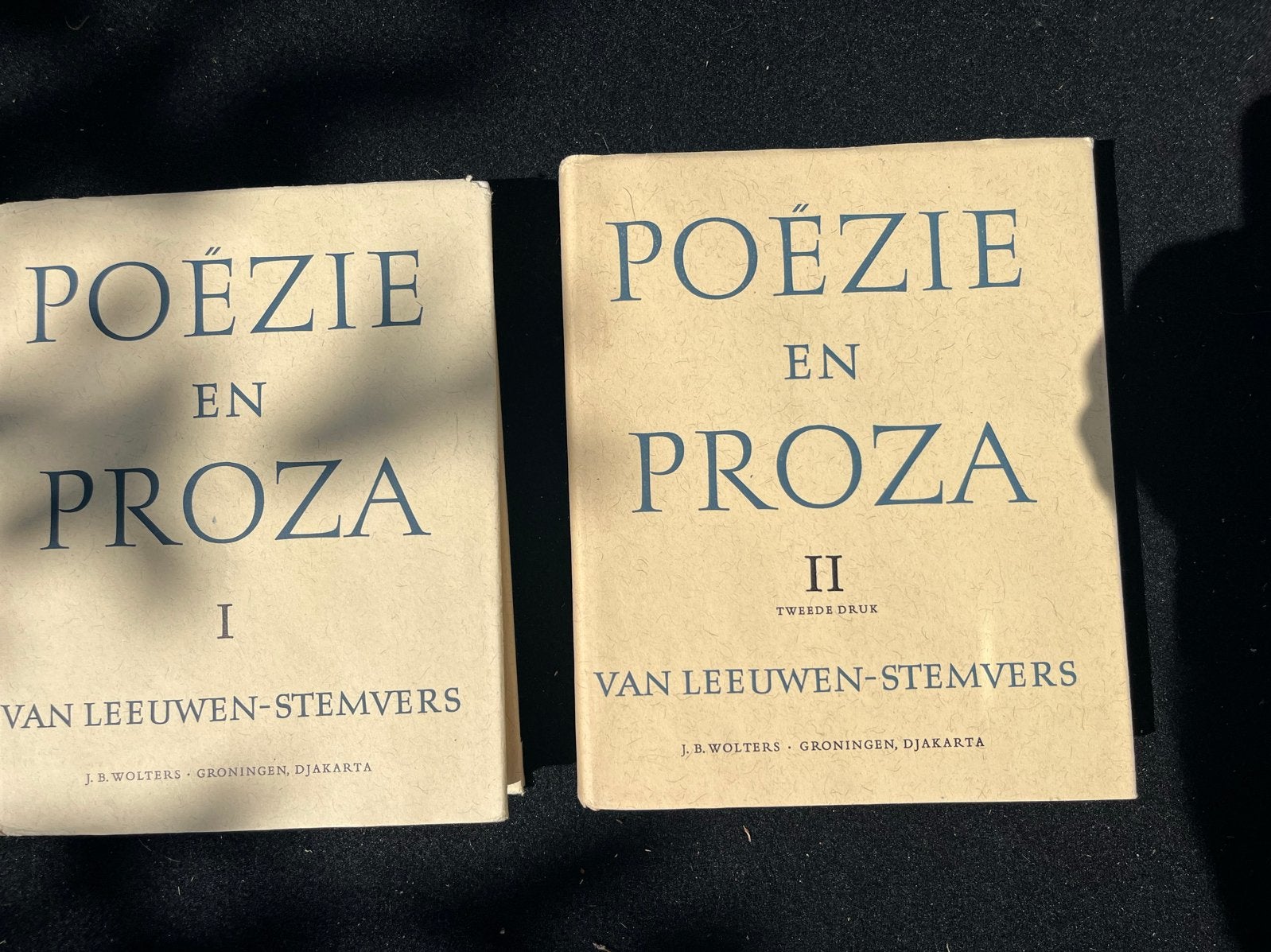 Poëzie en Proza - W.L.M. van Leeuwen-Stemvers (2 delen), Ophalen of Verzenden, Gelezen, Nederland