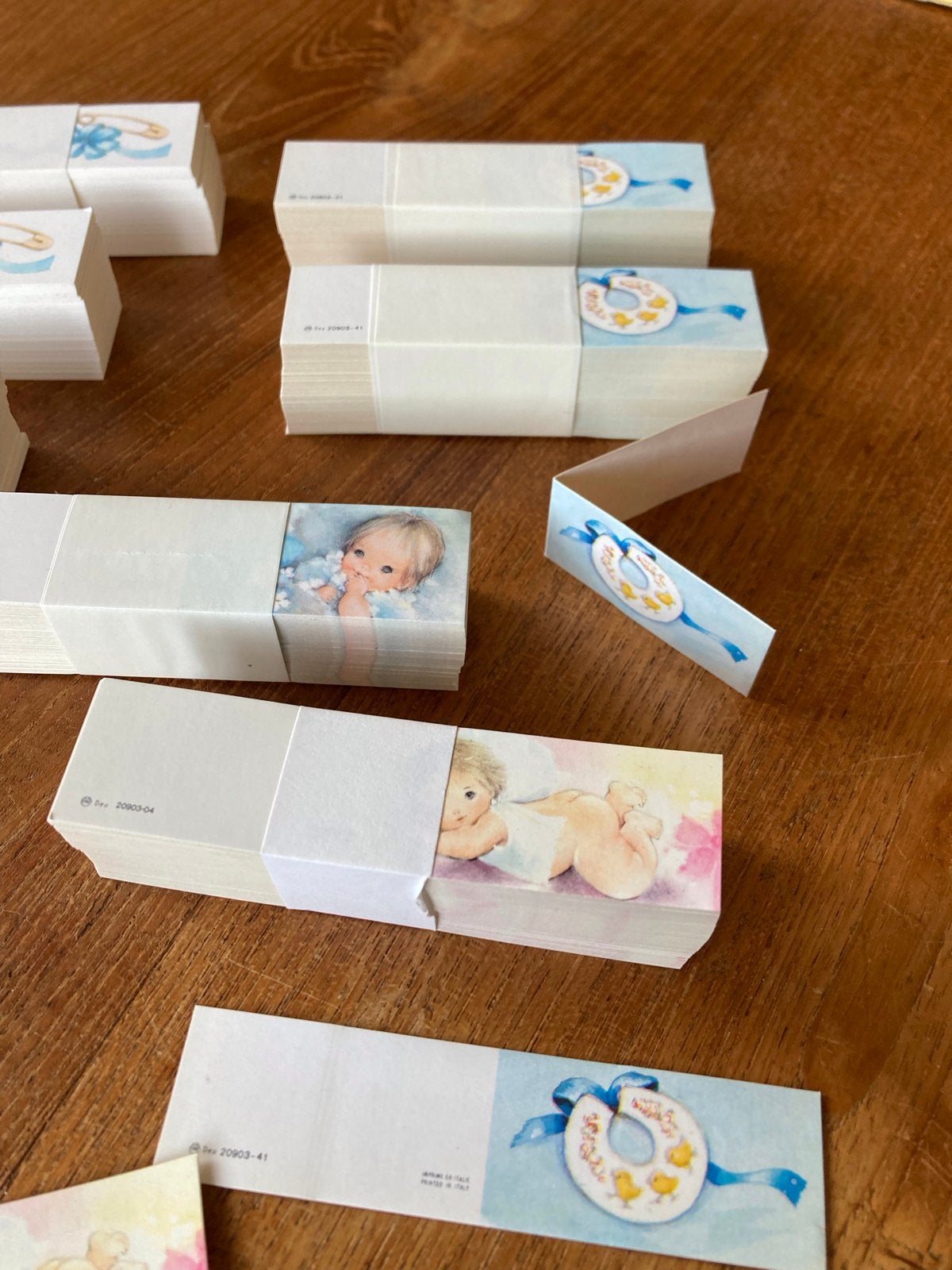 Kleine babykaartjes - Perfect voor geboorteaankondiging, Ophalen of Verzenden, Nieuw, Kraamcadeau