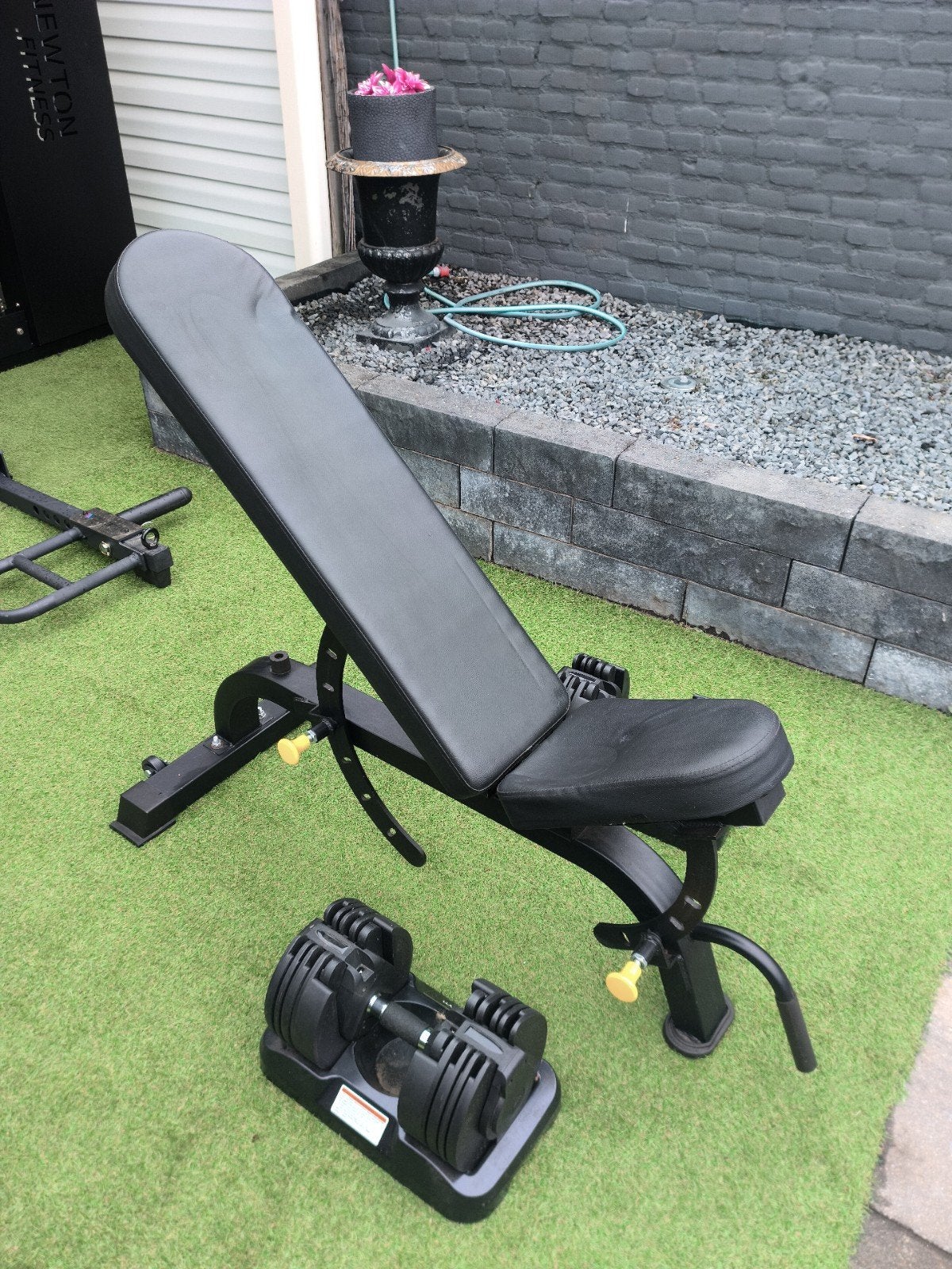 verstelbare halter bench, Ophalen, Zo goed als nieuw, Benen, Fitnessbank