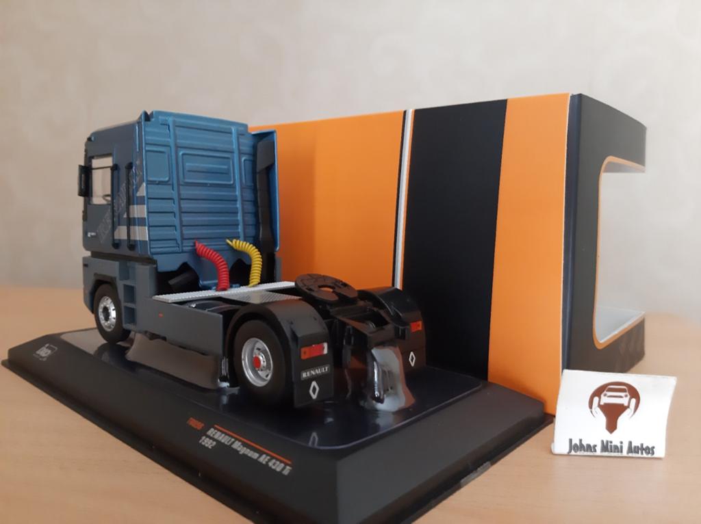 Renault Magnum AE 430 Ti 1992 blauw-metallic IXO Trucks 1:43, Overige merken, Nieuw, IXO Trucks, Ophalen of Verzenden