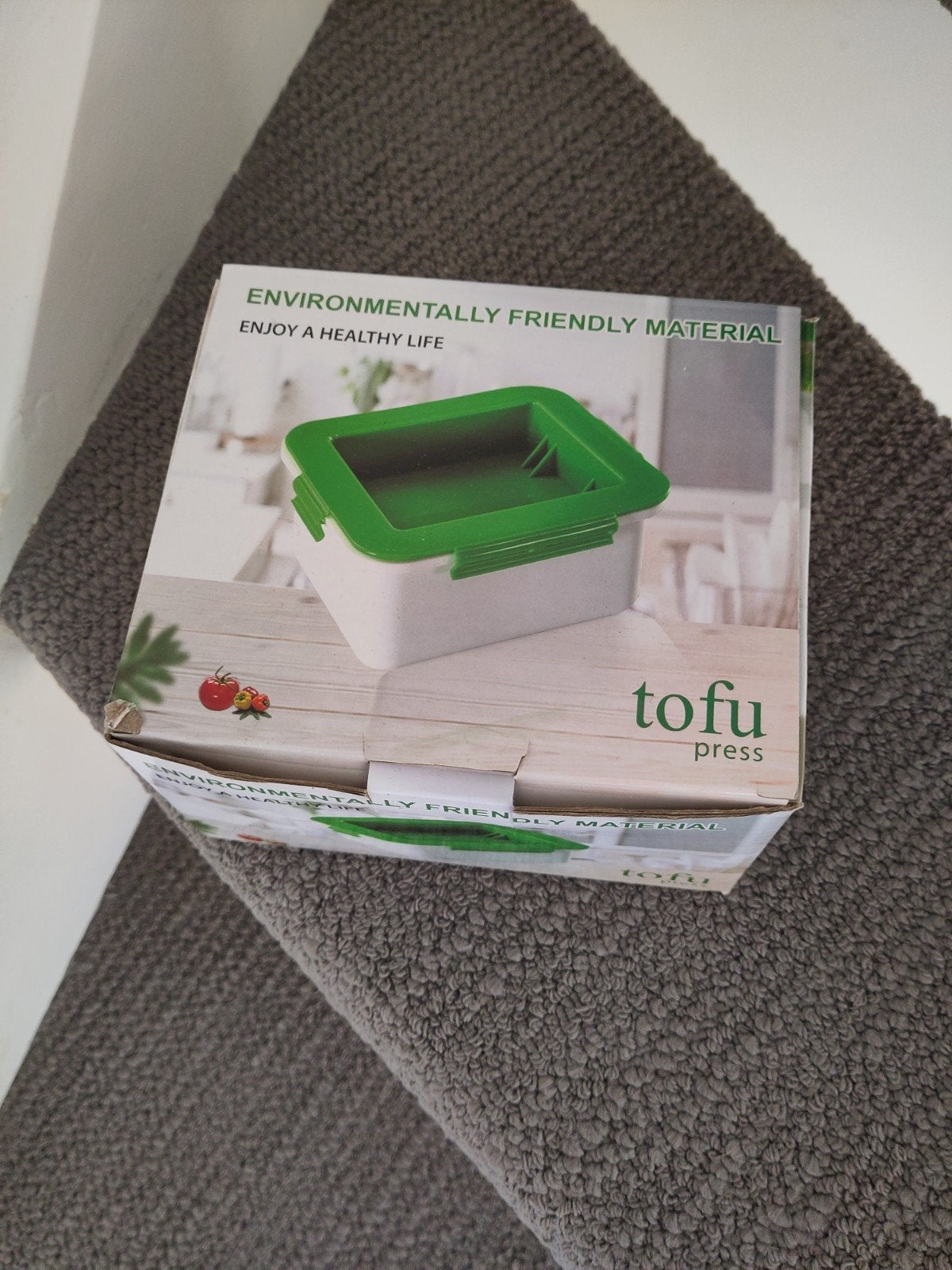 Tofu pers, Overige typen, Ophalen of Verzenden, Zo goed als nieuw, Groen