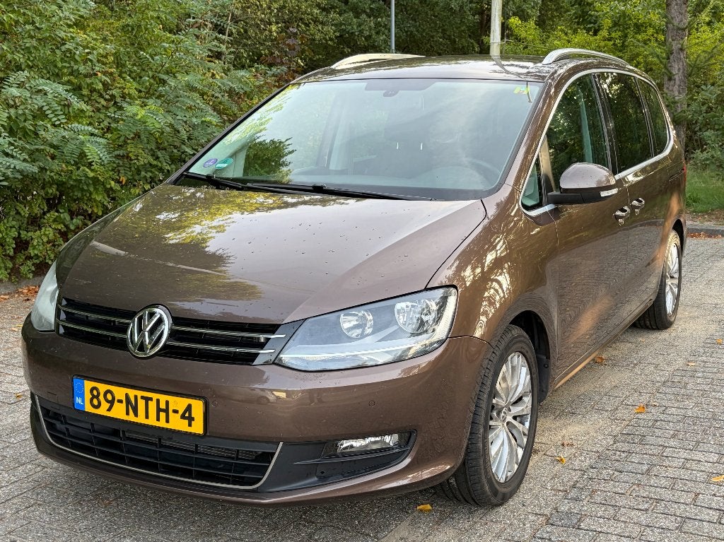 Ruime VW Sharan 1.4TSI 7-pers, goed onderhouden, weinig km!, Auto's, Euro 5, Stof, 1800 kg, 4 cilinders