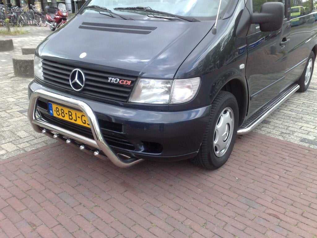AANBIEDING Vito W638 Bullbar/Pushbar met carterbescherming, Auto diversen, Tuning en Styling, Niet ingevuld, Niet ingevuld, Niet ingevuld
